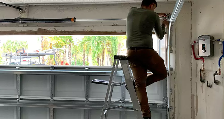 Garage Door Tension Spring Replacement in West Melbourne, FL