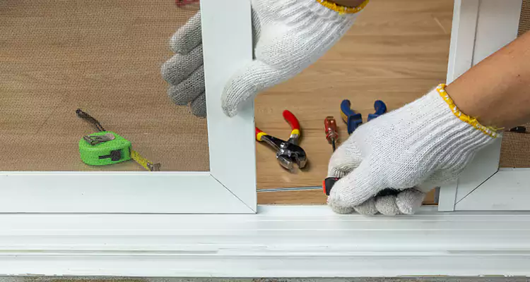 Sliding Glass Door Off Rails Repair in West Melbourne, FL