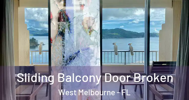  Sliding Balcony Door Broken West Melbourne - FL
